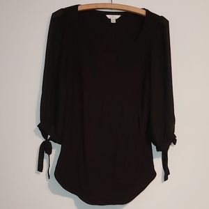 Dressy quarter sleeve top